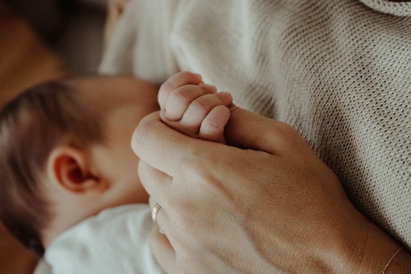 Newborn hand